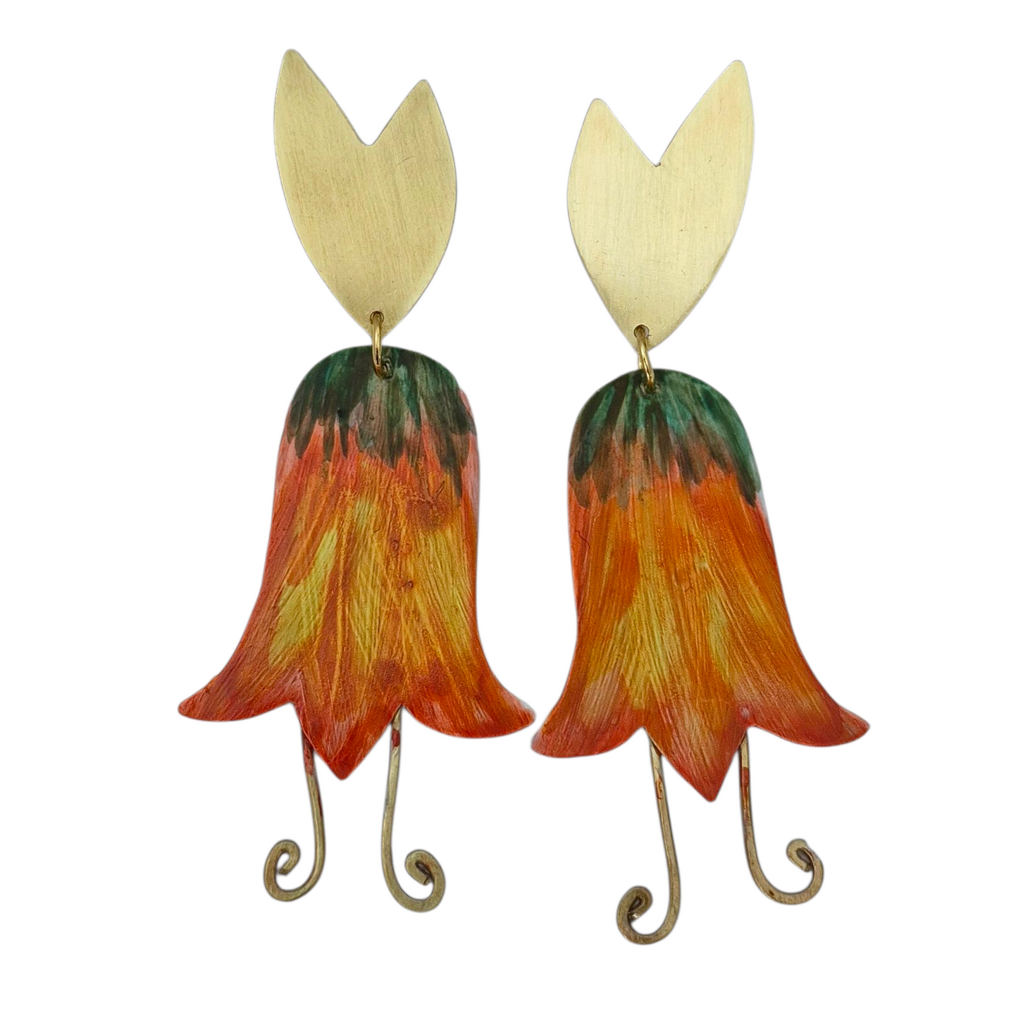 Pendiente Canarina (Bicacara) grande