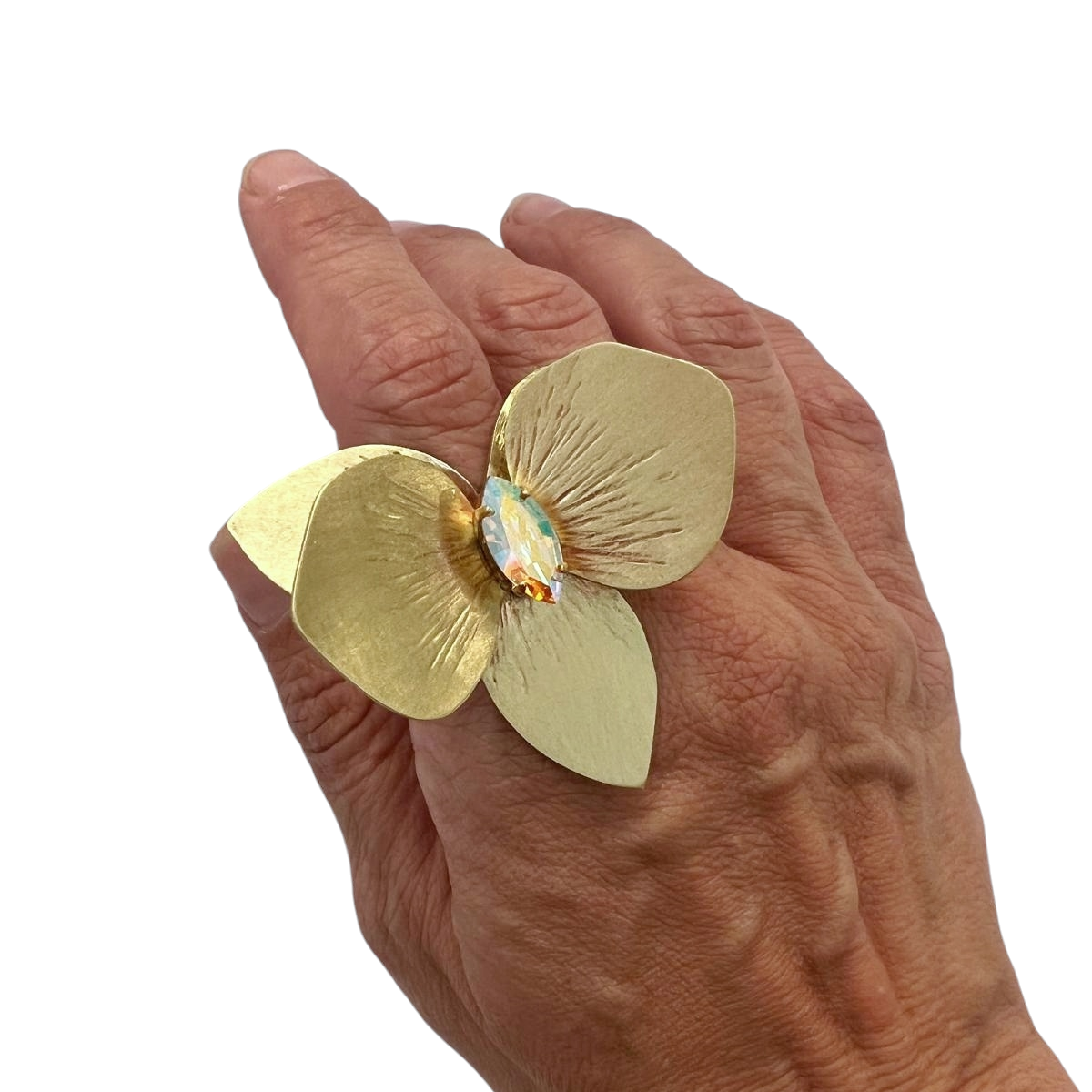 Anillo Orquídea ajustable