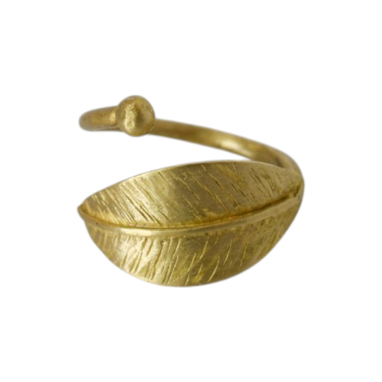 Anillo Hoja Oliva ajustable