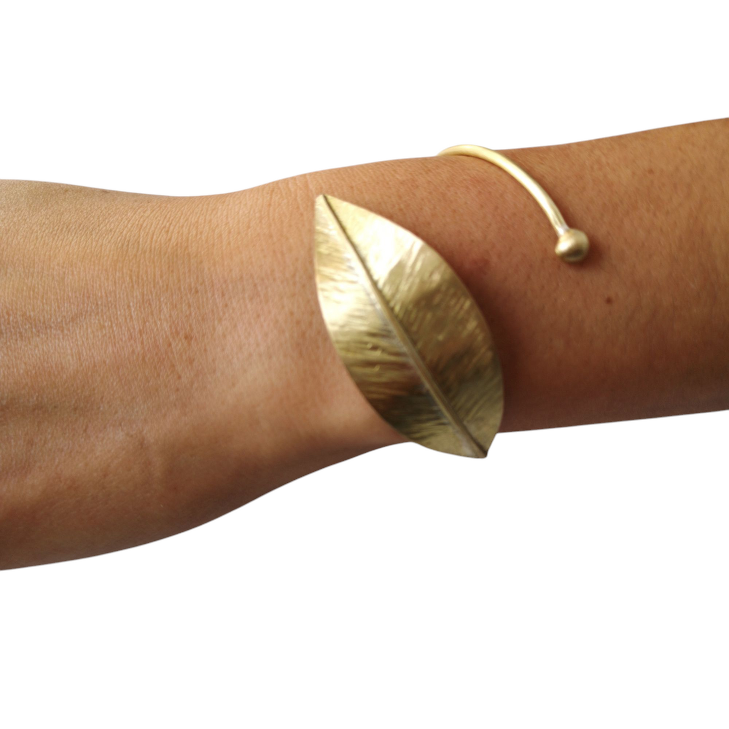 Pulsera Una Hoja Oliva ajustable