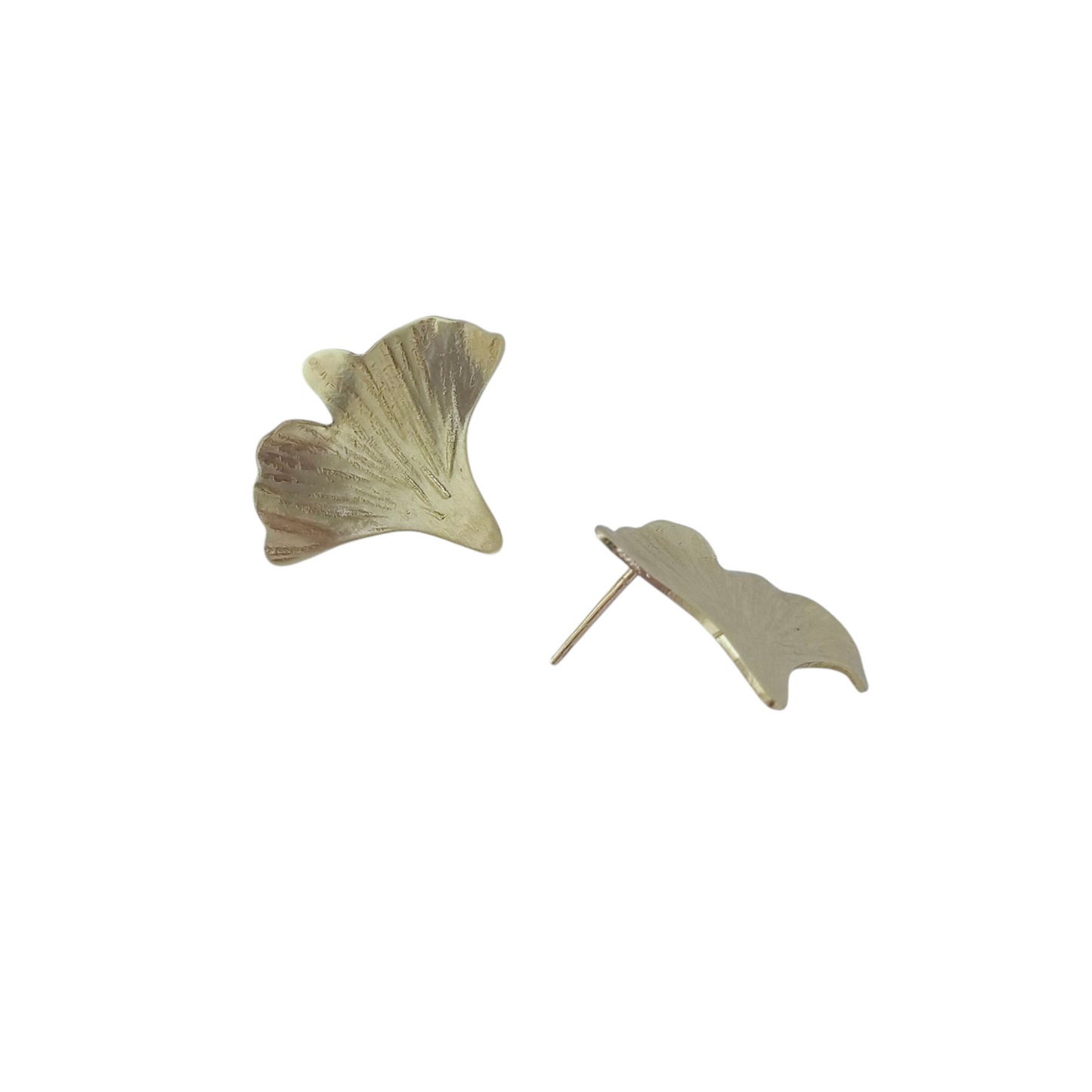 Pendiente Botón Ginkgo