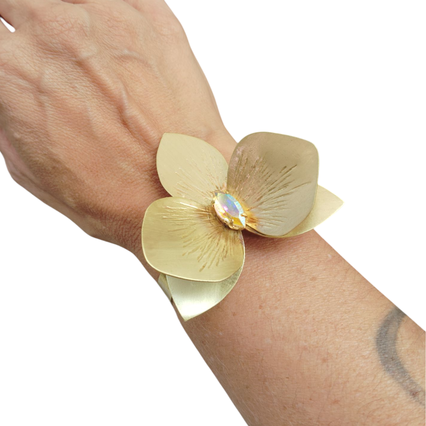 Pulsera ajustable Orquídea