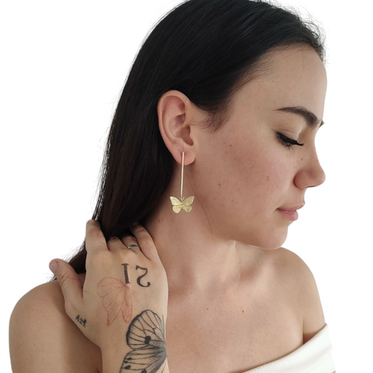 Pendiente Mariposa
