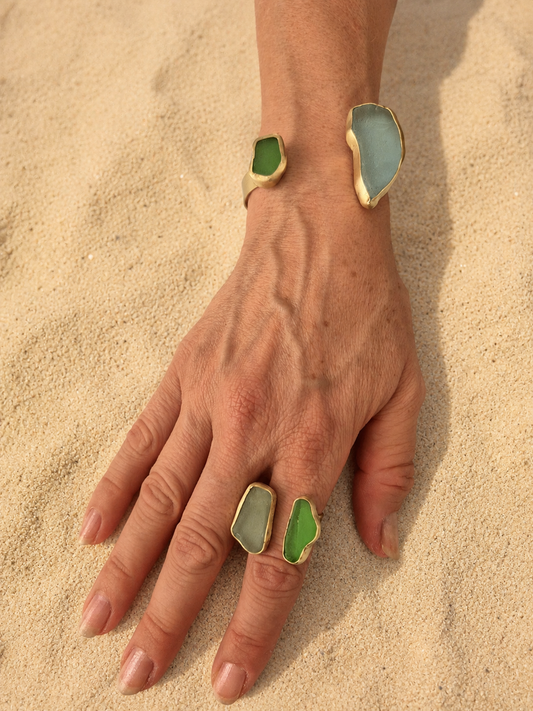 Crea tu propia joya con cristales recogidos del mar, Taller presencial.