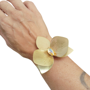 Pulsera    Ajustable    de     Orquídea