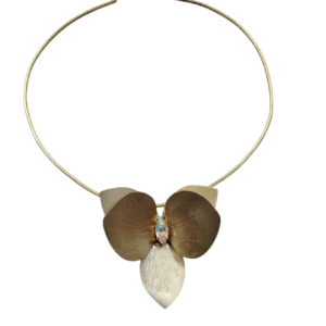 Gargantilla      ajustable     Orquídea