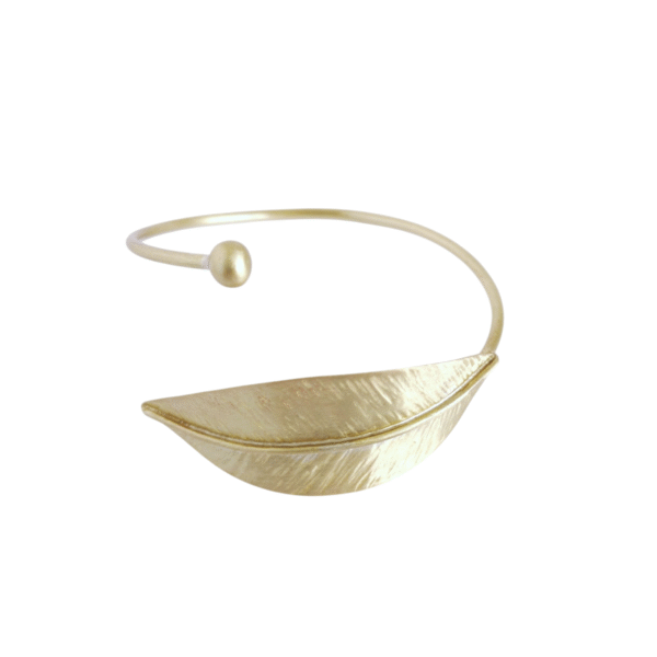 Pulsera ajustable -     Una hoja Olivo - Imagen 2