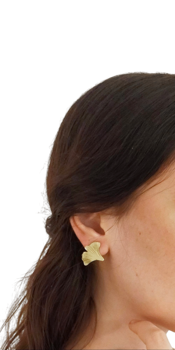 Pendientes -       Pequeños      Ginkgo