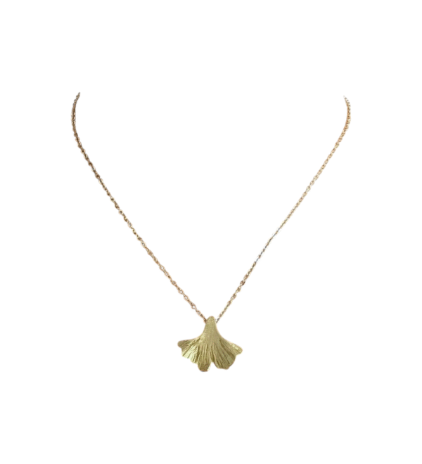 Colgante -                     Hoja Ginkgo