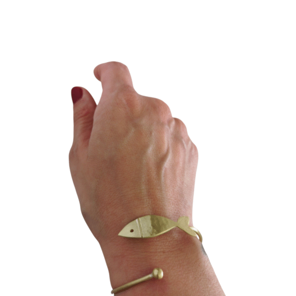 Pulsera   /       Ajustable    Un    Pez - Imagen 2