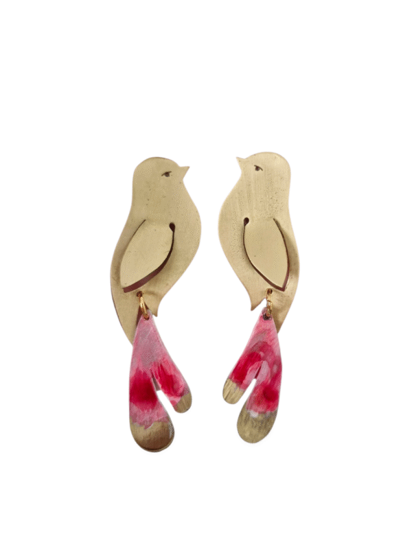 Pendientes  "Pajaritos" Cositas Pintadas